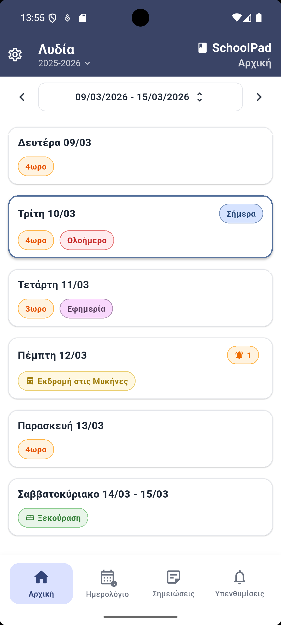 Συνοπτική επισκόπηση